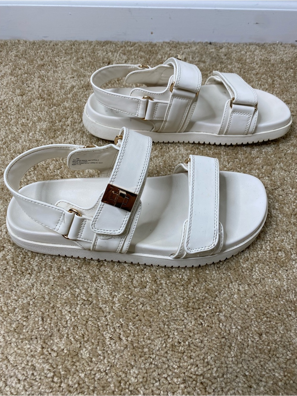 A New Day White Jonie Sandals